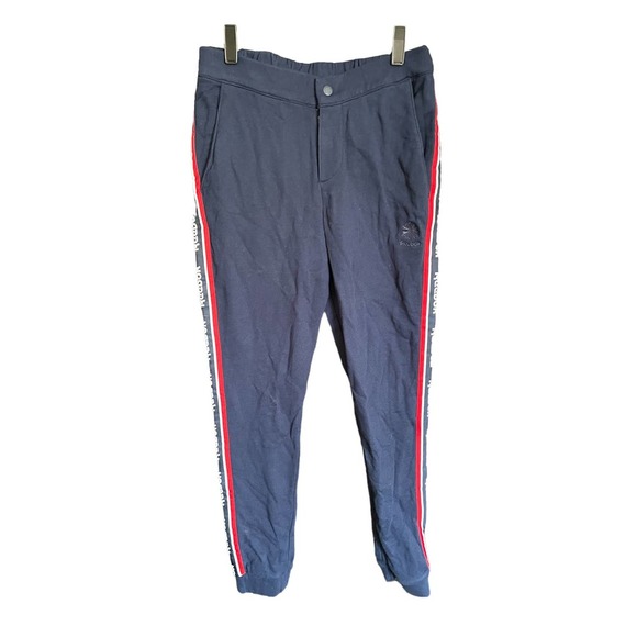 Reebok Womens Jacket & Pant Tracksuit Elastic Waist Logo Trim Size S Blue - Picture 6 of 11